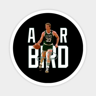 Larry Bird Legend Air Bird Basketball Signature Vintage Retro 80s 90s Bootleg Rap Style Magnet